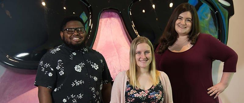 Three Maryville students who interned at Energizer